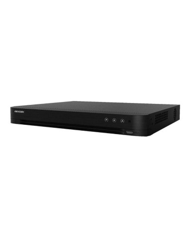 Grabador Dvr 5en1 32ch + 8ip 4mp 1080 1u Acusense 2hdd 10tb Analítica Vídeo Intrusión Audio Vía Coaxial E/s Audio Hikvisi...