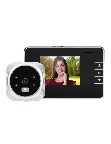 Mirilla Digital Escam C12 Fullhd Blanco