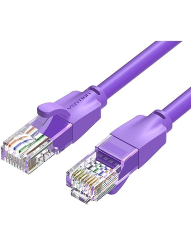 Cable De Red Rj45 Utp Vention Ibevh Cat.6 2m Morado