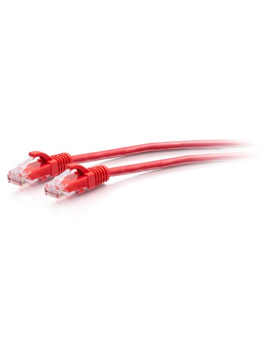 C2g 7ft (2.1m) Cat6a Snagless Unshielded (utp) Slim Ethernet Network Patch Cable Red Cable De Interconexión Rj-45 (m) A Rj-4...