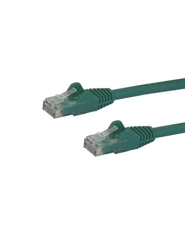 Startech Cable De Red Cat6 Utp Rj45 Snagless 1m Verde N6patc1mgn