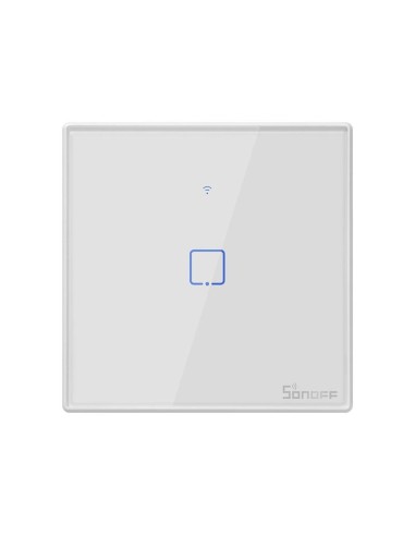 Interruptor De Luz Táctil Wifi + Rf 433 Sonoff T2 Eu Tx (1 Unidad)