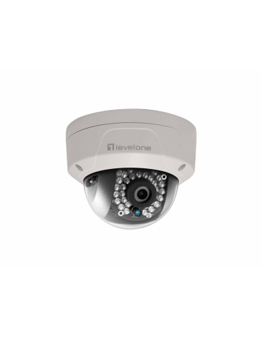 Levelone Ipcam Fcs-3087        Dome Out 5mp H.264 Ir  5w Poe