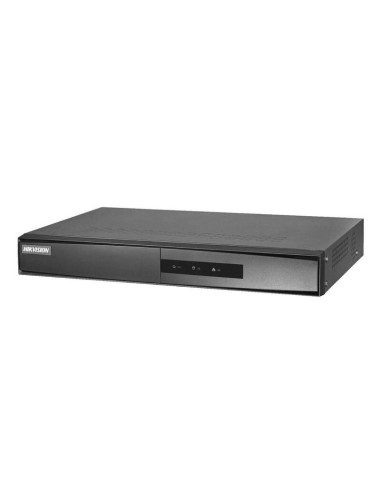 Grabador Nvr Ip 4ch 4poe 4mp 40/60mbps Mini 1u Hdmi/vga Simultánea 1hdd Hikvision