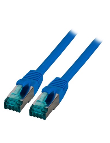 Efb Rj45 Cable De Red S/ftp, Cat.6a, Lszh, 0,15m, Azul