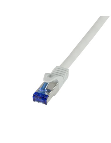 Logilink Cable De Red Ultraflex, Cat.6a, S Ftp, Gris, 0,5 M