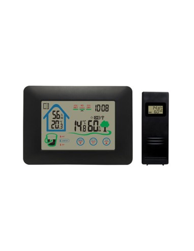 Estacion Meteorologica Denver Ws 520 Con Reloj Negro