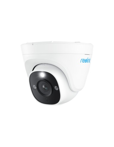 Reolink P334 Cámara Ip De Seguridad Smart 4k Ultra Hd Poe Con Detección Persona Vehículo, Impermeable Ip66, Blanco