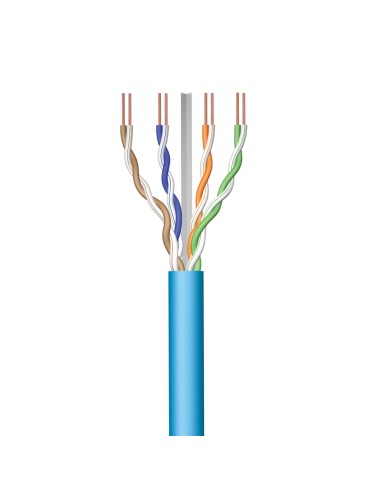 Ewent Im1223 Cable De Red Azul 100 M Cat6a U/utp (utp)