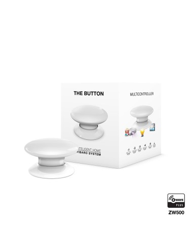 Fibaro The Button Botón De Alarma De Pánico Inalámbrico