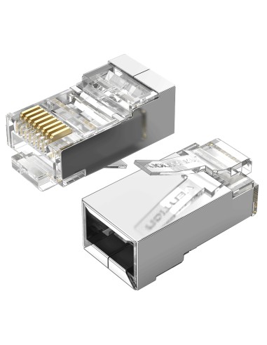 Conector Rj45 Idcr0-100 Cat.6 Ftp 100 Uds