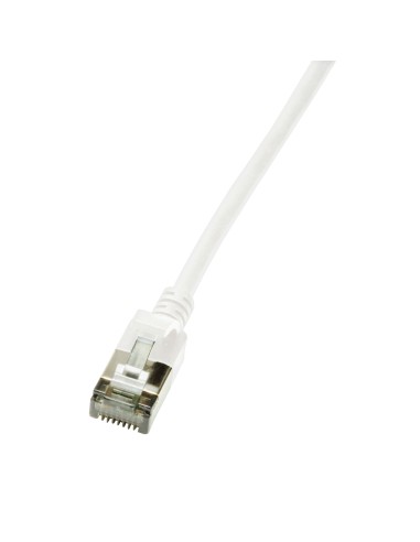 Logilink Ultraflex Slimline Cable De Red 1 M Cat6a S/utp (stp) Blanco