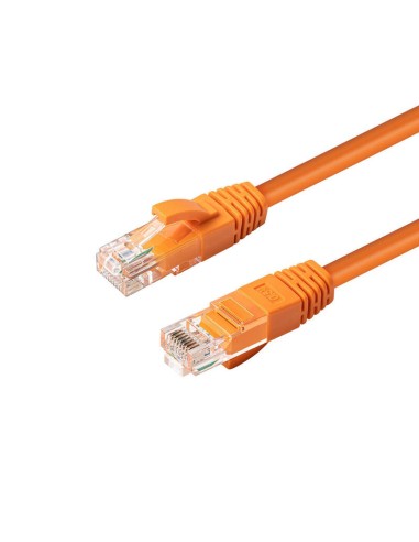 Microconnect Mc-utp6a01o Cable De Red Naranja 1 M Cat6a U/utp (utp)