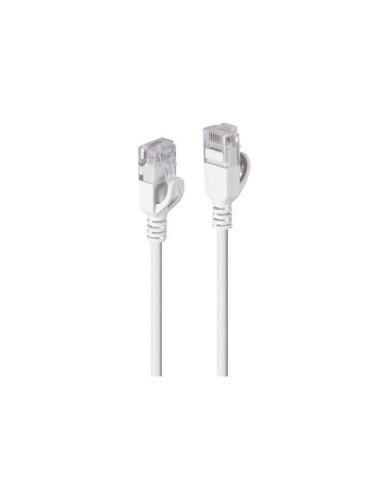 Lindy Cable De Red Cat.6a F Utp Ultra Slim Gris 1m