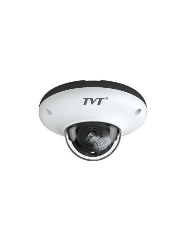 Cámara Domo Ip 4mp 2.8mm Vca Face Detection Ir20 Ip66 Wdr120 Audio Mic Tvt