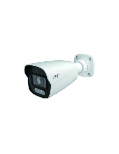 Cámara Bullet Ip 2mp 2.8-12mm Iluminación Dual Ir50 Luz Blanca 40m Ip67 Audio