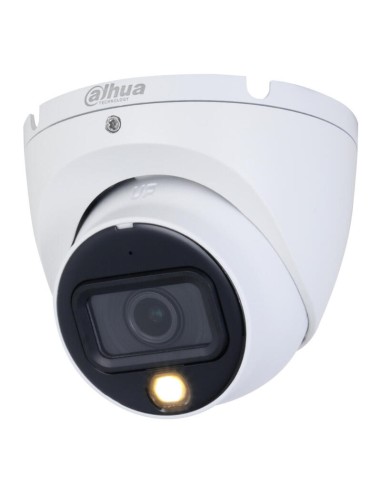 Dahua Hac-hdw1200tlm-il-a-0280b-s6 Domo Hdcvi 4en1 2m 1080p Iluminación Dual Led40m/ir40m 2.8mm Ip67 Mic