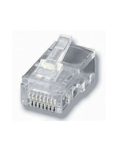 Kit 100 Conectores Rj45 Equip Telefonia 121151