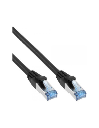 Inline® Cable De Red S/ftp Pimf Cat.6a Halogen Free 500mhz Negro 0.5m