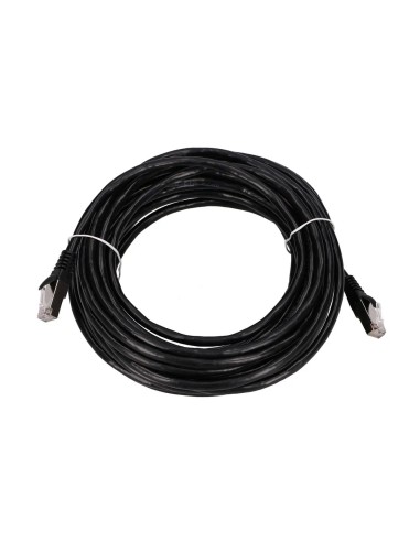 Extralink Lan Patchcord Cat.5e Ftp 10m Foiled Twisted Pair Bare Copper Black