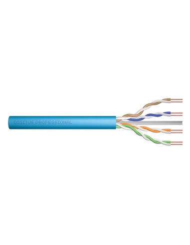 Cable Cat.6a U/utp 500mhz Dca Drum Sx Azul 500m