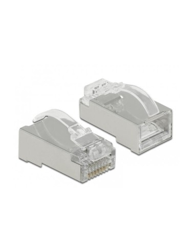 Delock 86474 Rj45 Para Prensado+corte+curva Macho Cat.6 Stp 20 Piezas