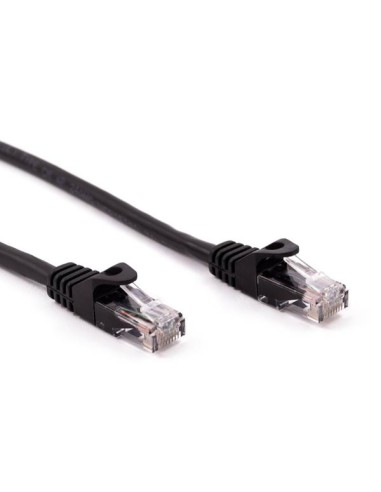 Nilox Cable Red Latiguillo Rj45 Cat.6 Utp Negro, 2.0 M