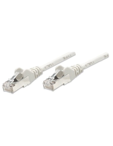 Intellinet Patchkabel Rj45 F/utp Cat5e 5.0m Hebelschutz Grau