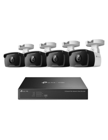 Kit Videovigilancia Tpl Vigi Nvr1008h-8p+4xc330i