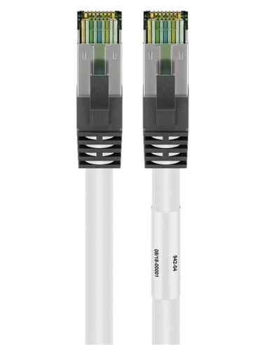 Goobay 55125 Cable De Red 2 M Cat8.1 S/ftp (s-stp) Blanco