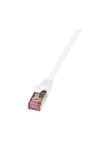 Goobay Latiguillo Rj45   Rj45 Cat.6 U/utp 0.5m Blanco