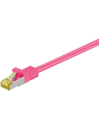 Goobay Rj-45 Cat7 1m Cable De Red S/ftp (s-stp) Magenta