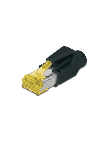 Assmann Electronic Cat6a Conector Rj-45 Negro, Amarillo