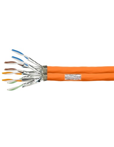 Logilink Verlegekabel S/ftp Cat7 Awg23 1000mhz,orange,duplex