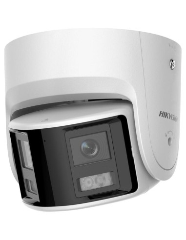 Camara Ip Hikvision Ds-2cd2347g2p-lsu Sl(c) F2.8 4 Mp Panoramica 2.8 Mm Blanco Luz Hasta 30m Ip67 Blanco