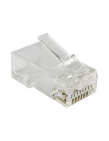 Alantec Wt117 Conector Rj-45 Transparentp Cat.6 100 Piezas