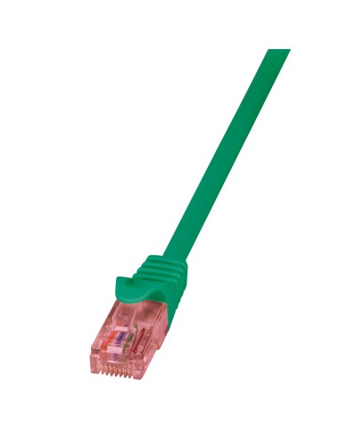 Latiguillo Cat 6, U-utp,  1.50 M, Verde, Lszh