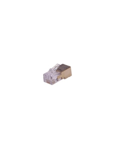 Axis 01182-001 Conector Rj-12 Oro, Blanco