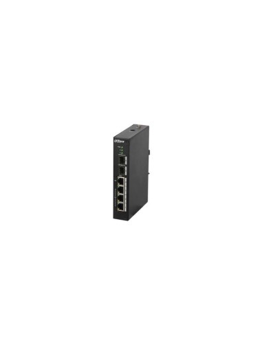 Dahua Pfs3206-4p-120 Switch Rango Temp Extendida Poe 3 Puertos 10/100 + 1 Puerto Gigabit + 2sfp 120w 802.3at Layer2