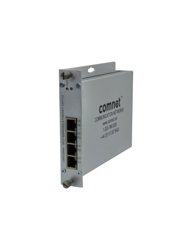 Comnet Cnfe4sms Self Managed Switch, 4 Ports 10/100tx Rj45 Psu Included