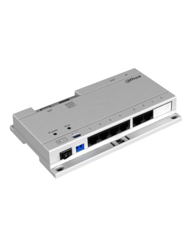 Dahua Vtns1060a Switch Poe 6 Puertos Para Vto Y Vth Dahua, 24 Vdc No Incluye Fuente