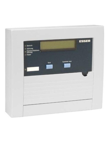 Esser 785105 Panel Indicador Lcd De Todos Los Eventos De Las Zonas Seleccionadas De La Central. Display Alfanumérico Lcd De ...