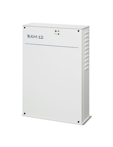 Bentel Bxm12-30-b Fuente De Alimentación 12v, 3a. Caja Metálica. Supervisión Por Bus Bentel. Espacio Para Batería.