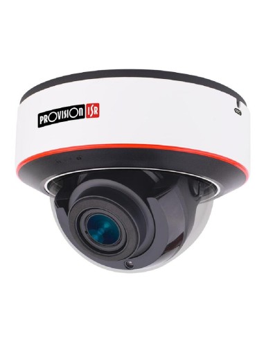 Provision Dai-340ipe-mvf Domo Ip 4mp H265 Wdr Ir40m 2.8-12mm Vfm Poe Ip67 Audio E/s Ik10 Dda Y Detección Facial