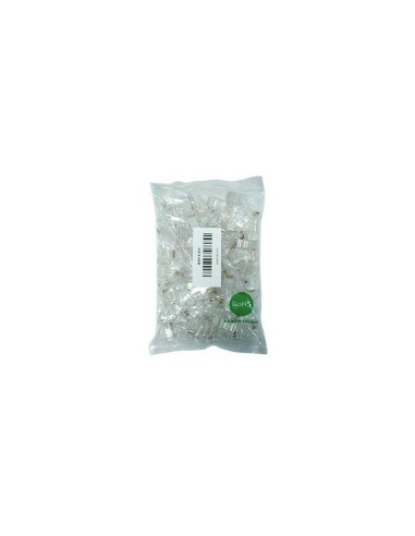 Drutp Rj45-cat6 Conector Rj45 Cat.6 Transparente En Bolsa 100 Unidades