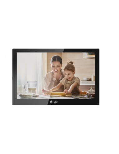 Dahua Vth5341g-w Monitor Android Interior 10" De Superficie Para Videoportero Ip Wifi Poe Sd 8e 1s Alarma