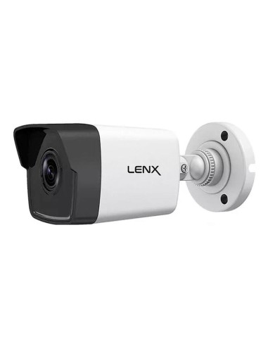 Lenx Lx-ip-b2ir28 Tubular Ip H265 2mp Dwdr 3dnr Ir30m 2.8mm Ip67 Poe