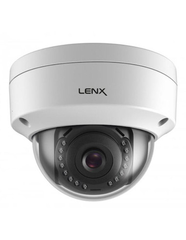 Lenx Lx-ip-d2air40 Domo Ip H265 2mp Wdr 3dnr Ir30m 4mm Ip67 Ik10 Poe