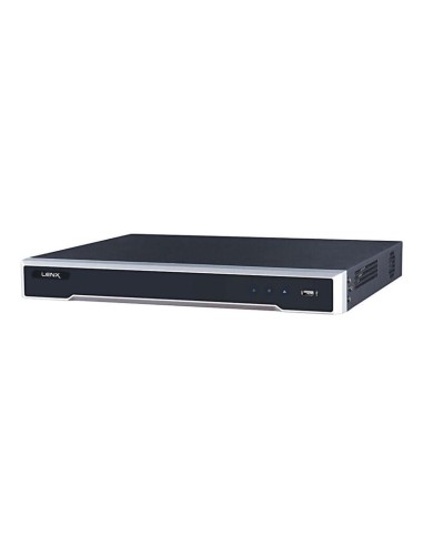 Lenx Lx-n-216/2 Nvr 16ch 160mbps H265 Hdmi 2hdd