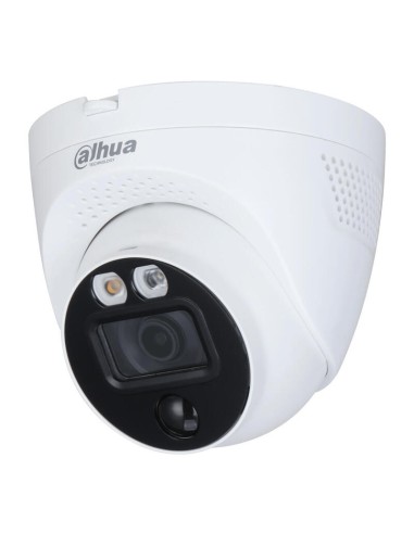 Dahua Hac-me1500eq-ls-0280b Domo Hdcvi 5m Dwdr Led30m 2.8mm Ip67 Pir Disuasión Activa Quick-to-install